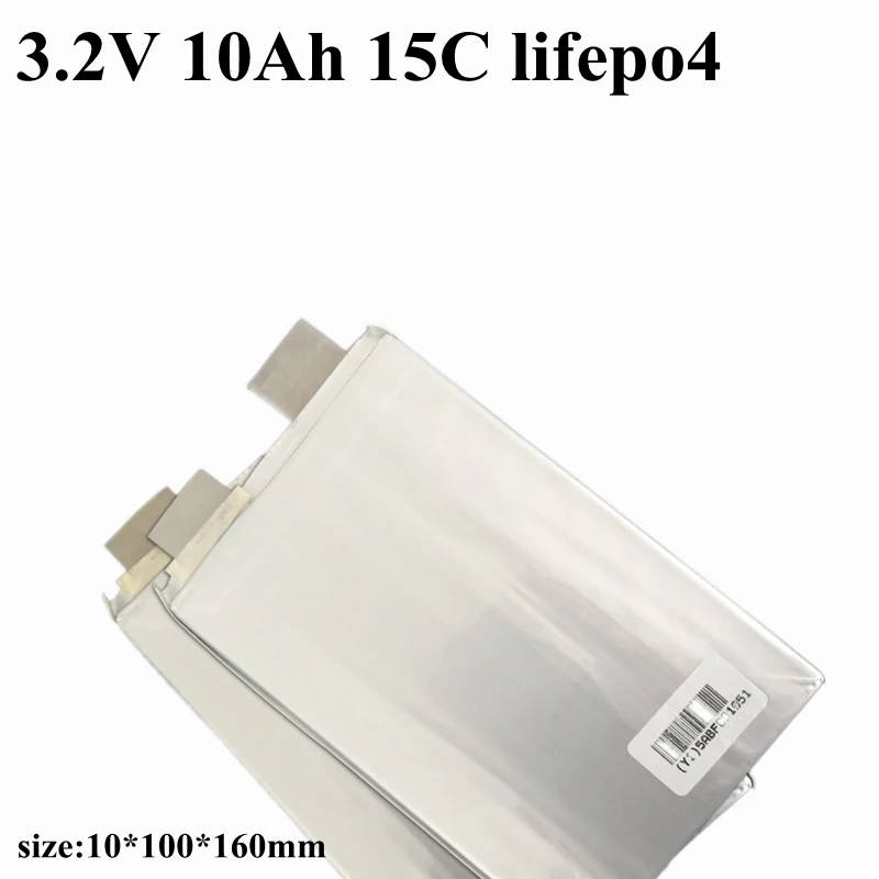 Аккумуляторная батарея lifepo4 8 шт./лот 3 2 в 10 А/ч 12 В 15C для самостоятельной сборки