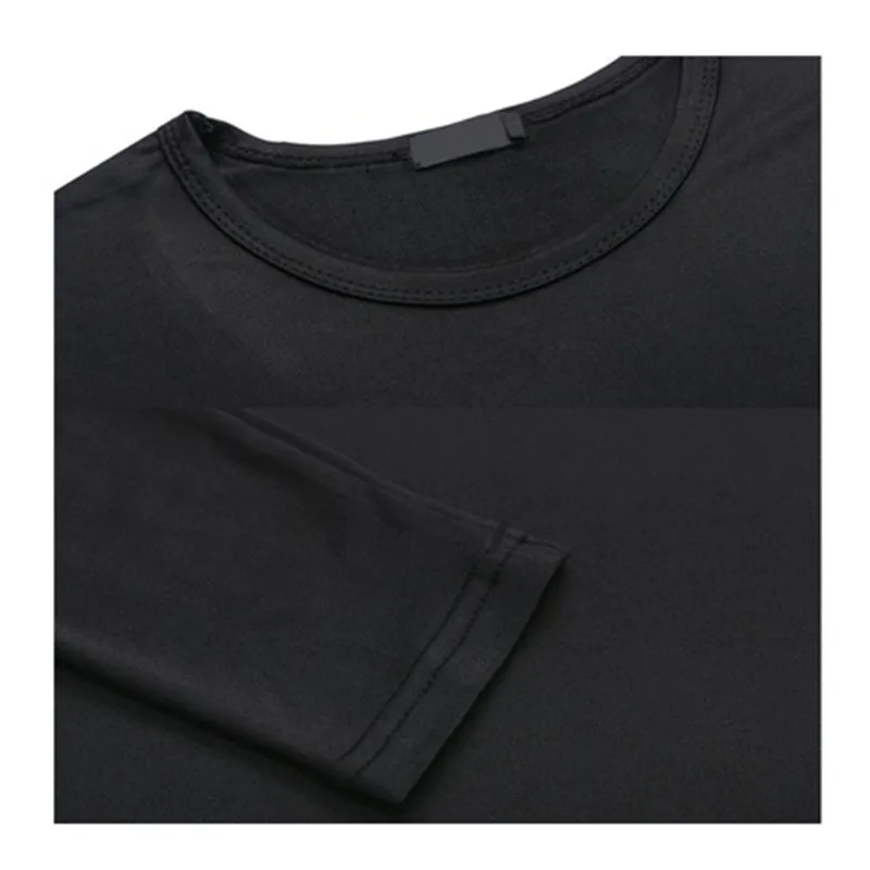 Мужская футболка с длинным рукавом компрессионная быстросохнущая Спортивная