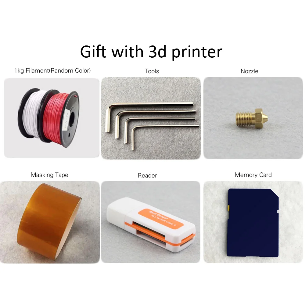 Flsun Cube F2 3d принтер Diy Набор автоматическое выравнивание большой печати беспроводной автоматическое выравнивание нити Замена печати точки останова 3,2 ''экран