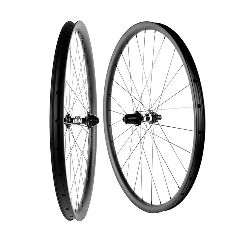 Карбоновое колесо 27 5 &quot38x28 ассиметричное MTB для горного велосипеда с Novatec D791SB D792SB