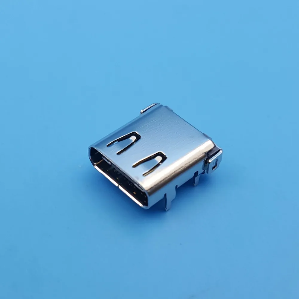 10 шт. высокоскоростной USB 3,1 Тип C женский 24Pin 4 ноги печатного монтажа припоя Разъем
