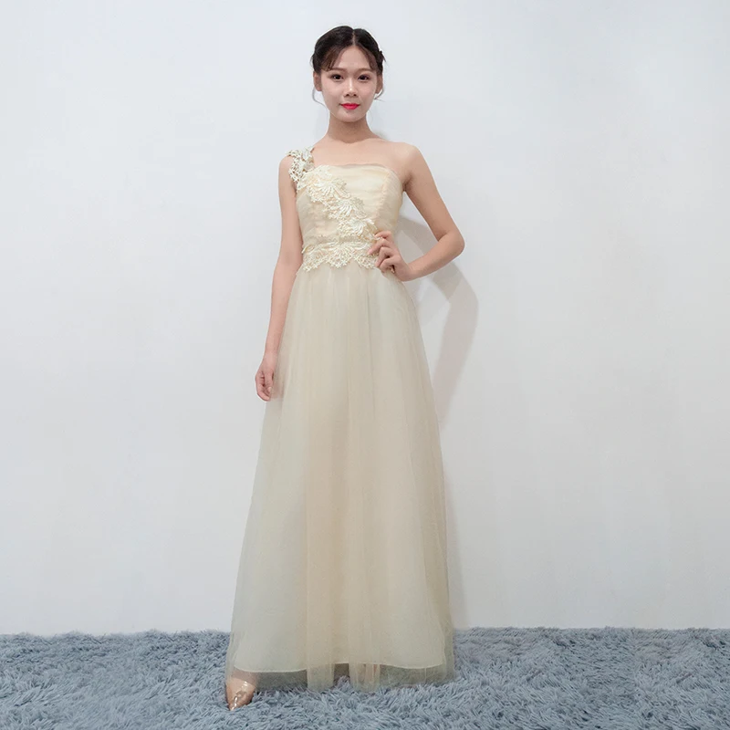 Платье для свадебной вечеринки небесно-голубое длинное платье подружки невесты