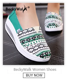 BeckyWalk/Новинка; сезон осень; женская парусиновая обувь на толстой подошве; модные лоферы на платформе без застежки С Рисунком Слона; весенние кроссовки; обувь; WSH2934