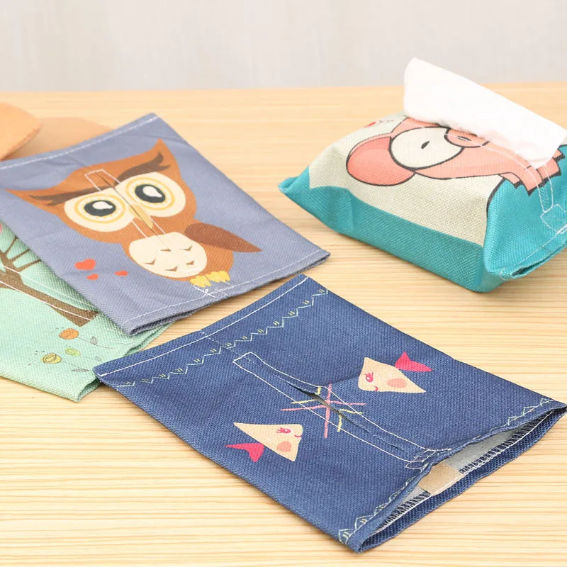 1 шт. Печатный хлопчатобумажный мешок для хранения льняной ткани диван скатерть