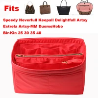 fitsneverfull mm pm gm speedypurse organizer waterproof oxford cloth handbag organizer bag in bag totewdetachable zip pocket