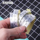 Самоклеящаяся метрическая измерительная лента OOTDTY 151 см, виниловая линейка для наклейки швейной машины