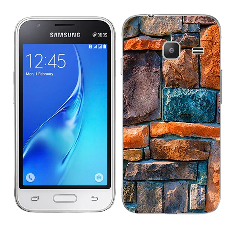 TPU силиконовый чехол для Samsung Galaxy J1 mini Модный телефона с рисунком Funda J105 J105H мягкая
