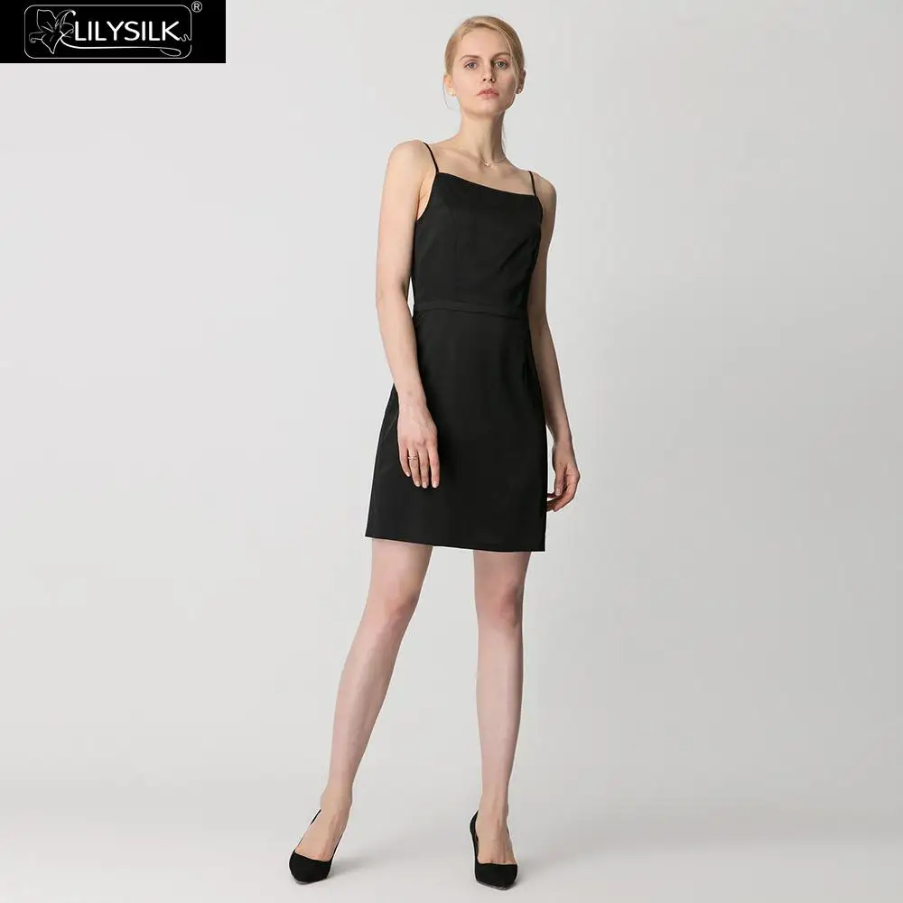 LILYSILK платье для женщин шелк Эластичный 19 мм Cami дамы Бесплатная доставка