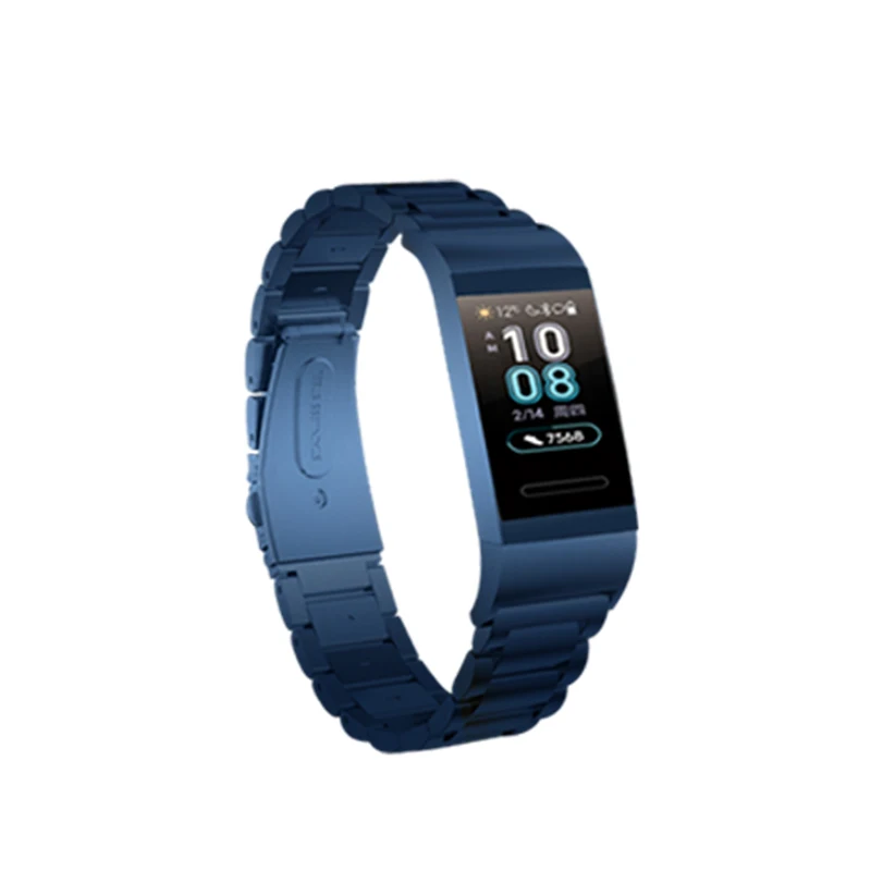 Браслет для huawei Band 3 Pro ремешок металлический сменный ремешок браслет из нержавеющей стали браслет huawei Band 3pro ремешок аксессуары