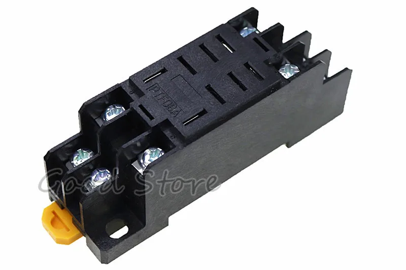 1 комплект ZFU матовое реле LY2NJ 8 Pin 10A с светодиодный + PTF08A гнездо электромагнитное 36