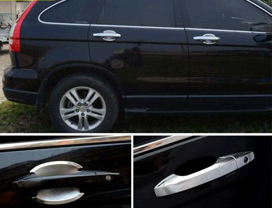 Для Хонда сrv CR V 2007 2011 хромированные покрытия для дверных ручек отделкой набор из