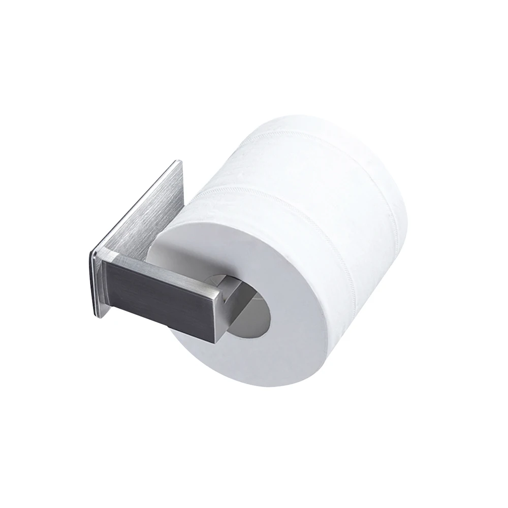 Полезные Нержавеющая сталь однотрубные настенный держатель рулона туалетной
