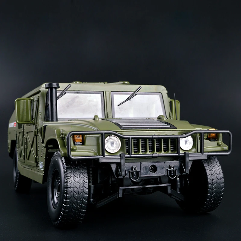 Alloy Military Helicopter Model 23Cm In Length of BattleForge Cross-country Hummer Tactical Vehicle |