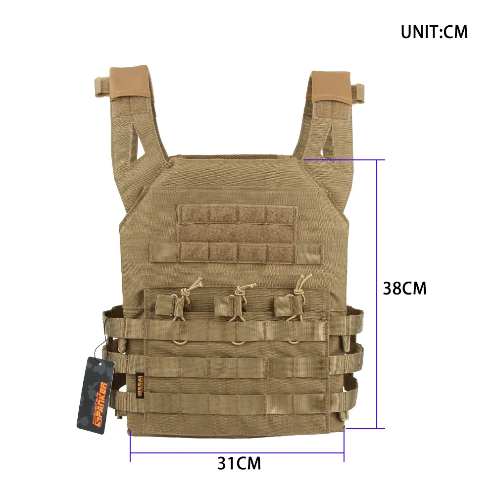 Отличный Элитный спанкер уличный Тактический Жилет Molle JPC из ткани военная куртка