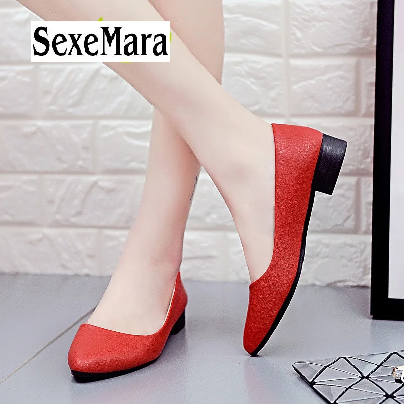 Ботинок квартир женщин Женщина 2016 Новый Дизайнер Из Натуральной Кожи Вождения