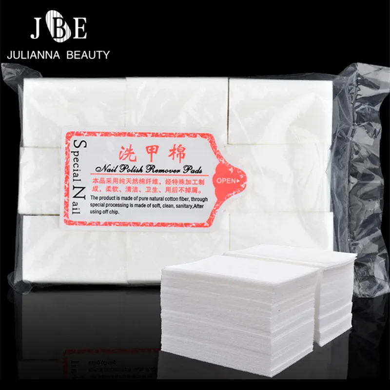 1 мешок безворсовые салфетки для маникюра жидкость удаления лака ногтей толстые