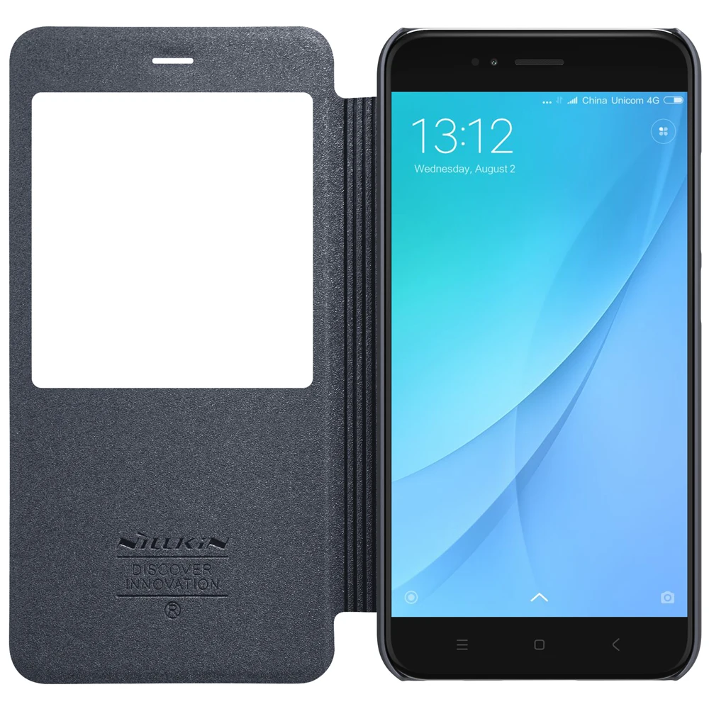 Nillkin кожаный чехол для телефона Xiaomi mi 5X Чехол-книжка полный защитный s Xiao деловой |
