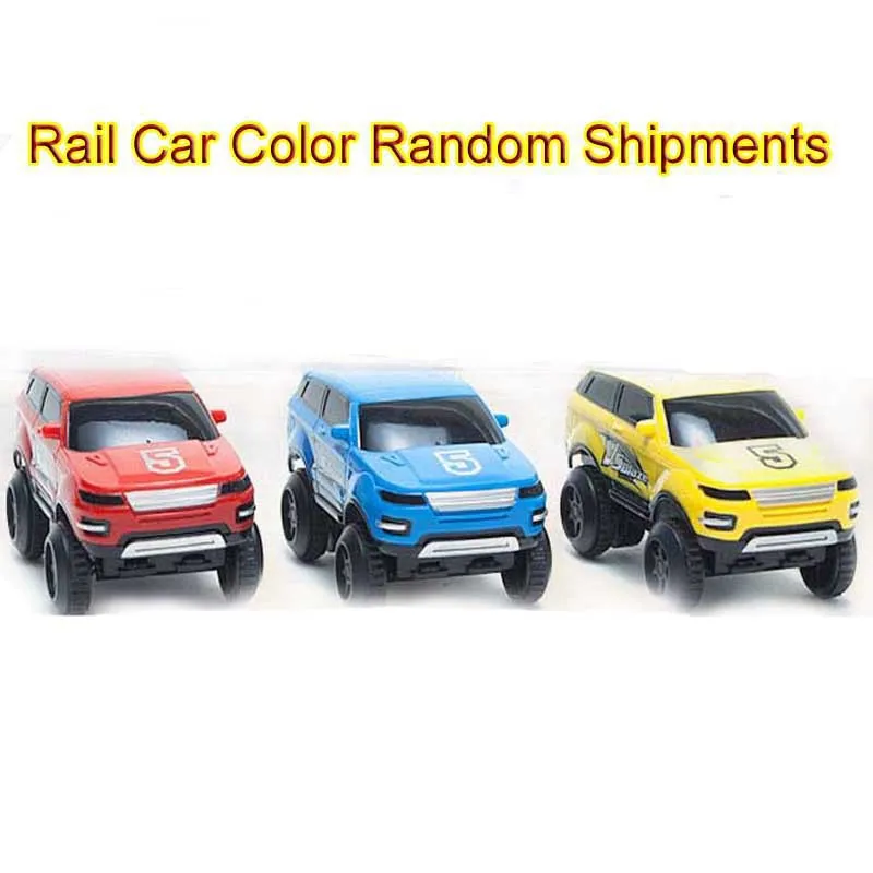 Поезд игрушки Электрический легкий рельсовый автомобиль 55 шт./компл. для детей