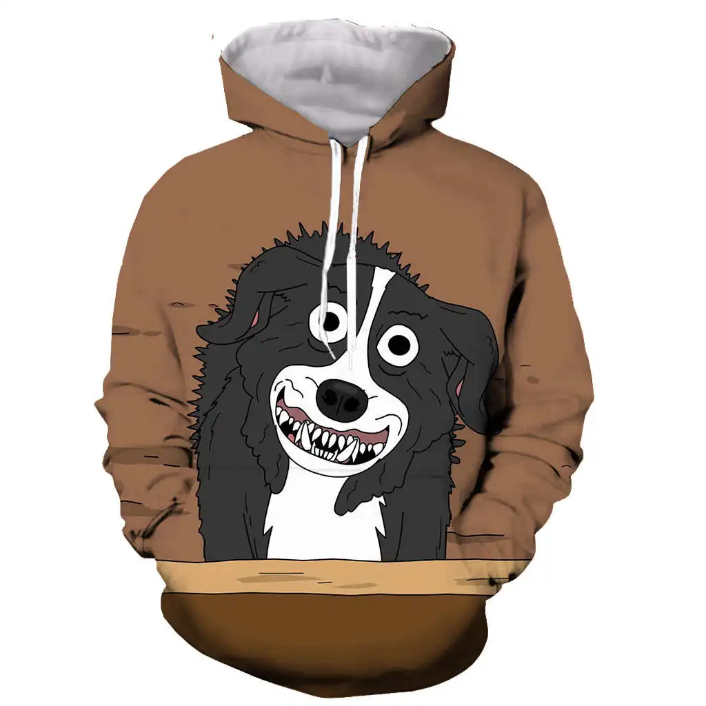 Мужская и Женская толстовка с капюшоном Mr Pickles 3D принтом модная графическая