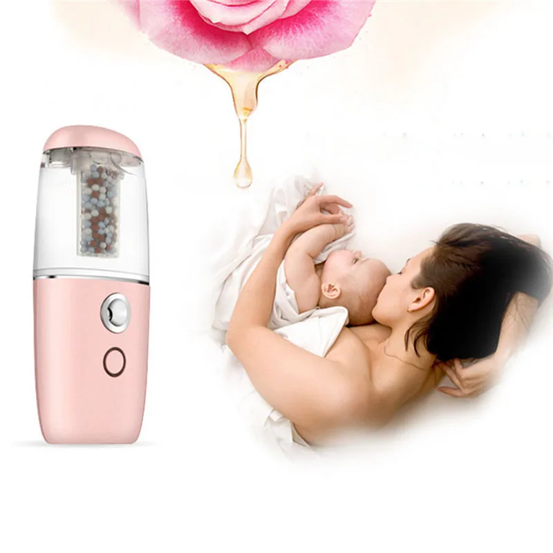 Car Humidifier face Vehicle-Mount Anion Sprayer Portable Nebulizer Mister Spray Face Spa Vaporizer Beauty Skin Machine | Автомобили и