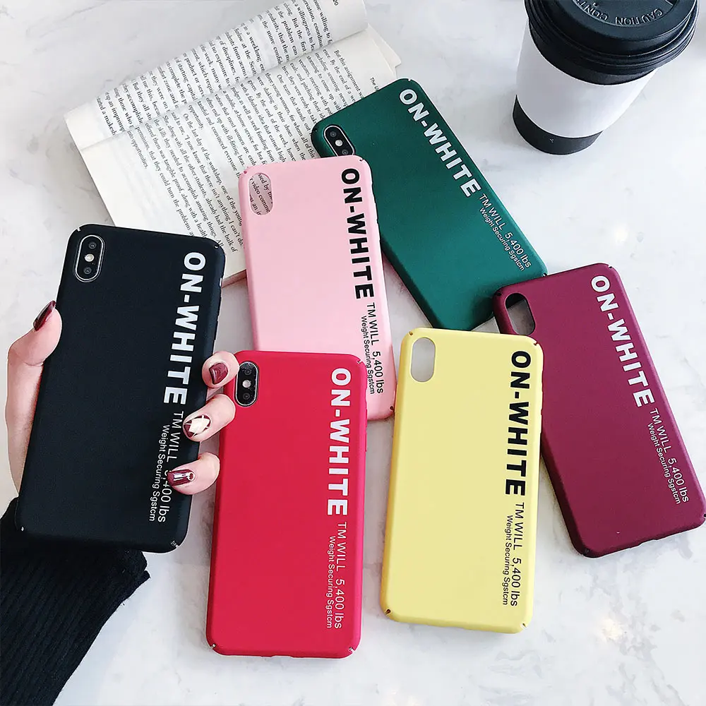 RAXFLY PC Hard Phone Case For Xiaomi Redmi Note 7 5 mi 9 8 Lite Cases Anti-Fingerprint Cover Shell |