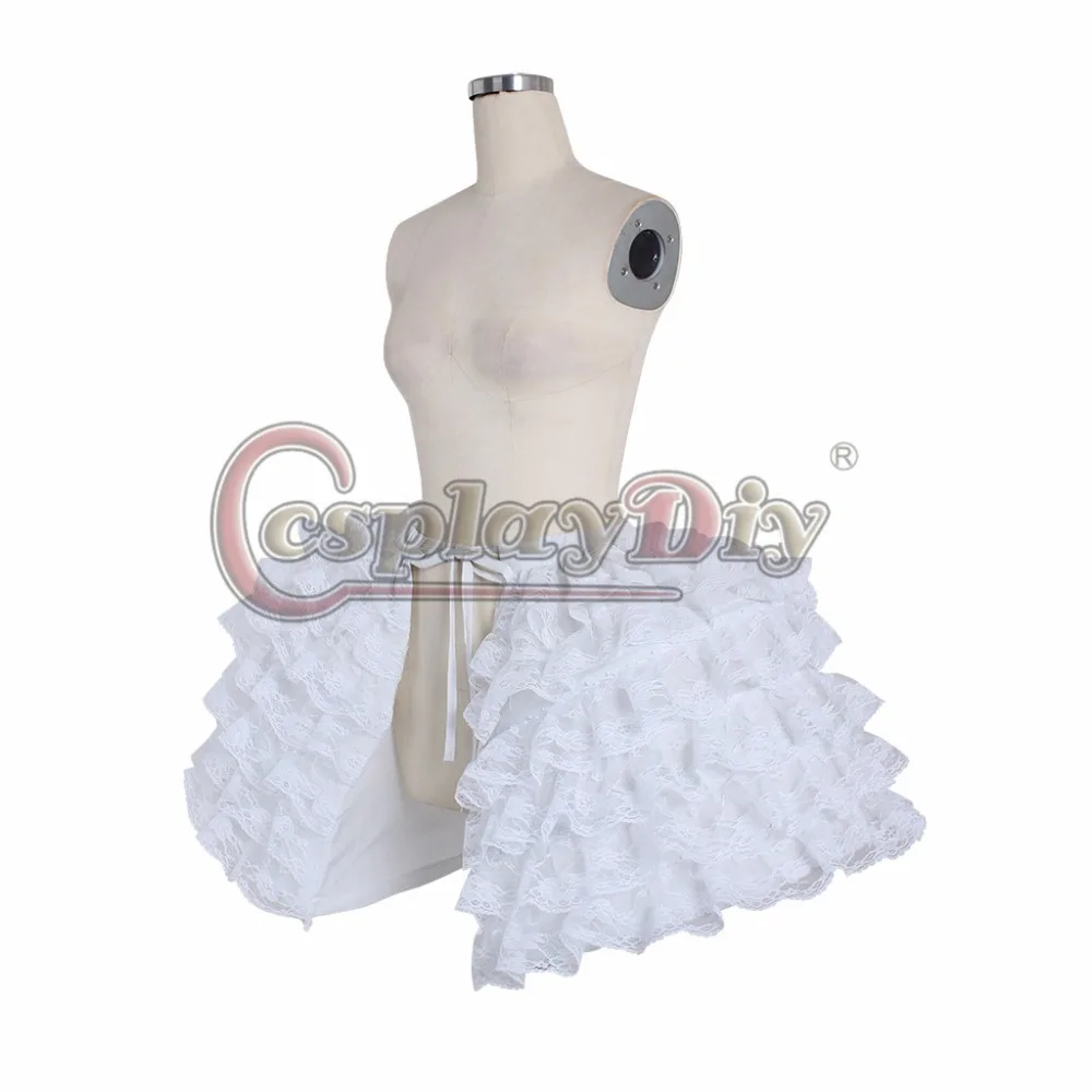 Викторианское платье Рококо кринолин шифоновое Нижняя юбка Готическая Дамская