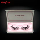 Ресницы Visofree 3D норковые ручной работы, полноразмерные ресницы среднего объема, пушистые накладные ресницы, многоразовые ресницы для макияжа, натуральные ресницы