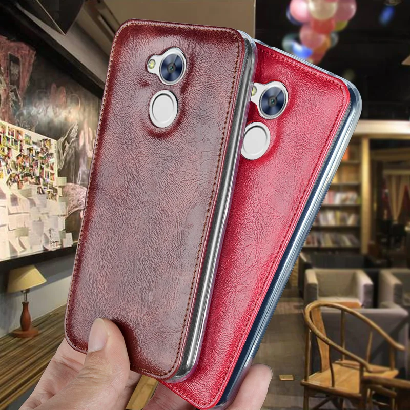 For Huawei Honor 6A Case Silicone Leather Back Cover Phone Cases DLI-TL20 DLI-AL10 5.0 Honor6A Coque |
