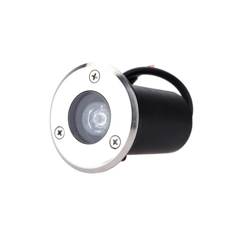 LED IP67 1/3 Вт Водонепроницаемый напольный светильник подземный свет садовый путь