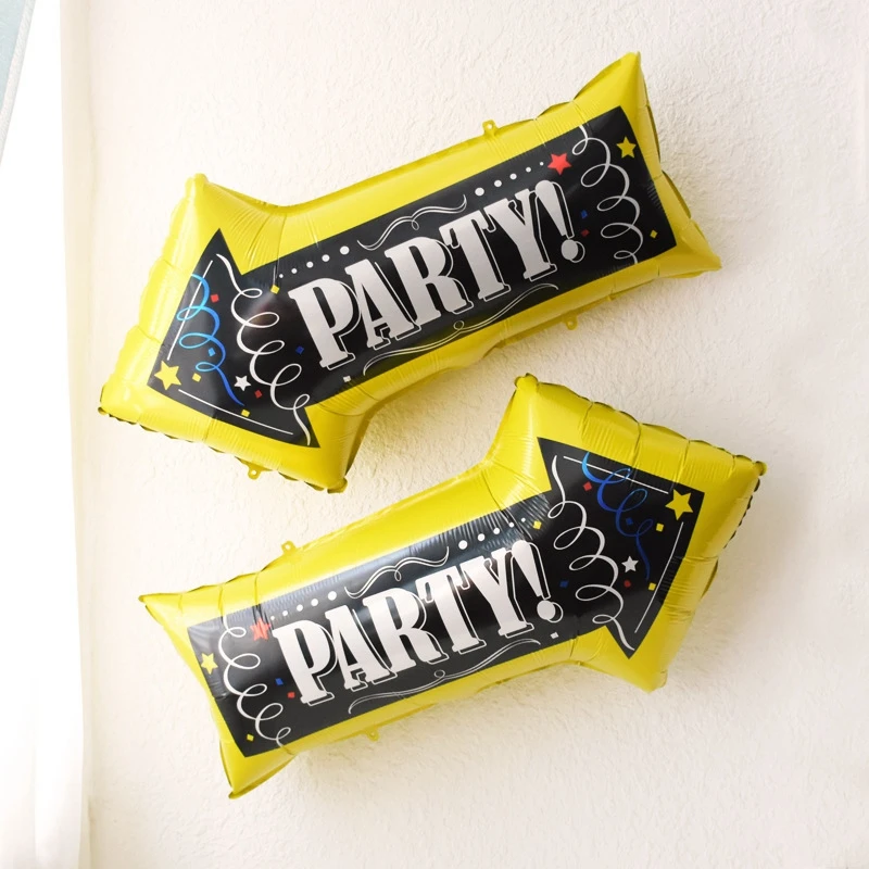 1 шт. вечерние воздушные шары с буквенным стрелком дорожный шар из алюминиевой