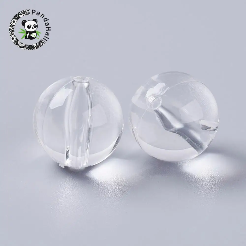 

Acrylic Beads, Round, Clear, 16mm, hole: 2mm, about 210pcs/500g