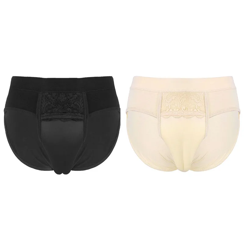 Gaff Camel Toe Panty для трансвеститов транссексуалов нижнее белье скрывающие трусики