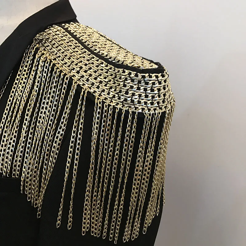 Аксессуары для представлений большая эполетка с бахромой hombro bijoux винтажное