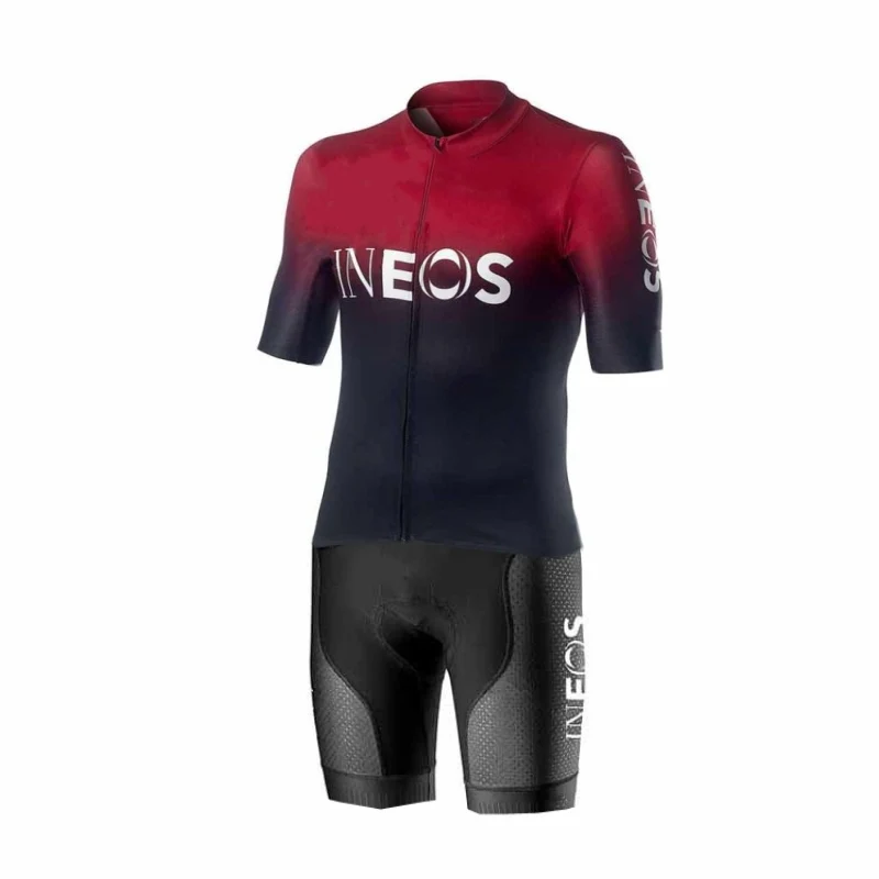 2019 профессиональная команда ineos красный цельный велосипедный Трикотажный костюм