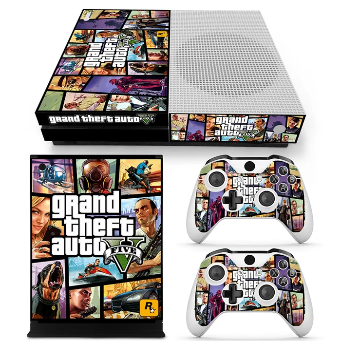 Для Xbox one s Наклейка на консоль и 2 контроллера наклейка для XBOX ONE S виниловая --- 0691 |