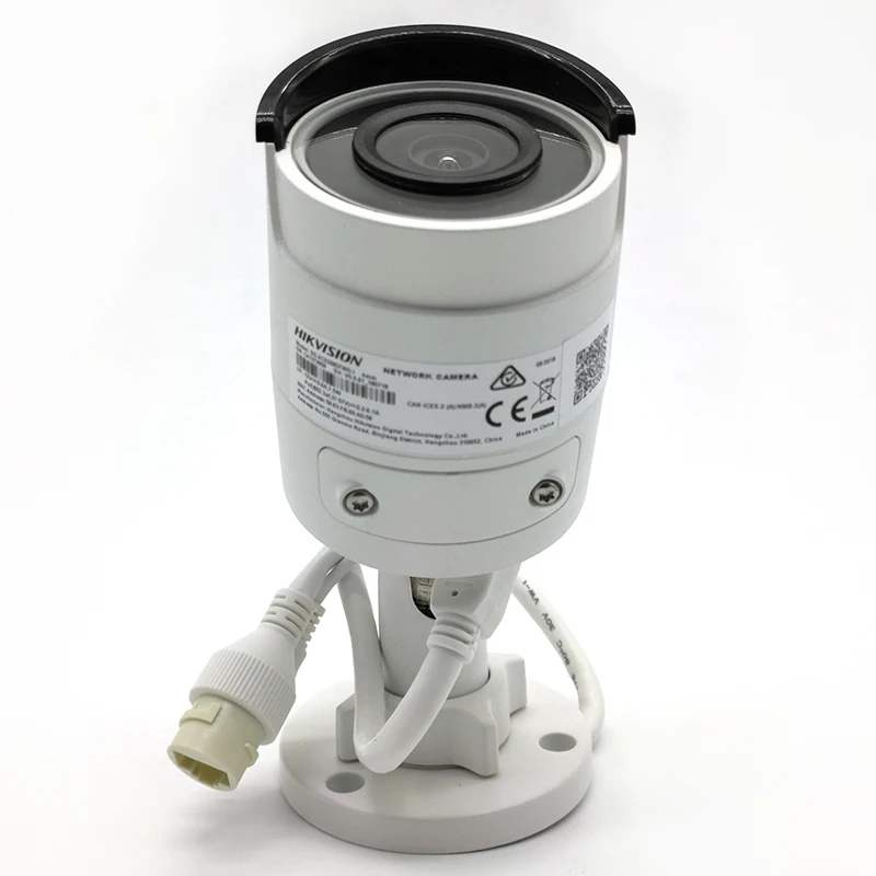 Hikvision DS-2CD2085FWD-I IP камера H.265 8MP пуля камера SD слот для карты с POE ИК диапазон 30 м CCTV камера наблюдения