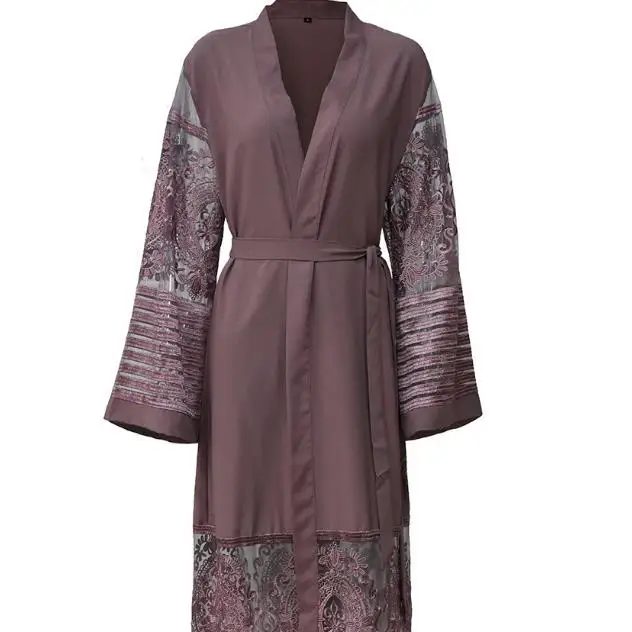 Платье-туника кружевное длинное для стран Ближнего и Среднего Востока Jubah RQ656 |