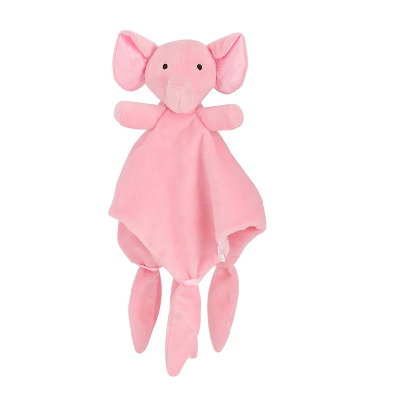 Cute Baby Rattle Bunny Soothing Towel Baby Plush Toy Infant Very Soft Security Blanket Friend Educational Plush Rabbit Doll Toys