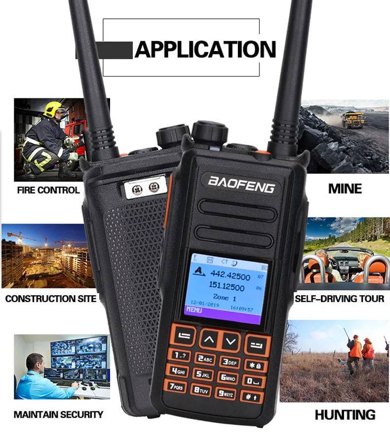 Baofeng DM-X gps Запись уровня 1 и 2 уровня II Dual Time slot DMR цифровая/аналоговая рация портативное радио обновление DM-1702