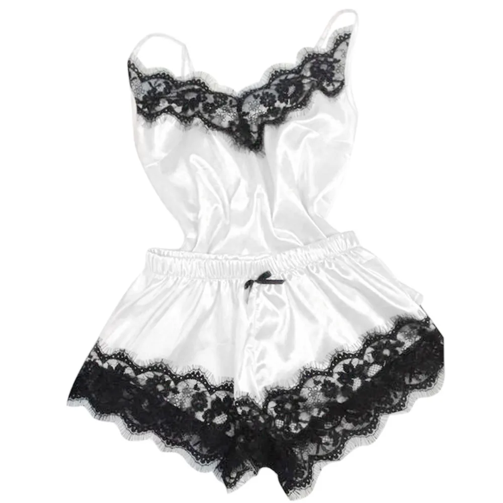 

2018 Fashion Sexy Lace Sleepwear Lingerie Temptation Babydoll Underwear Nightdress Sleepwear Nightgowns lingerie 888