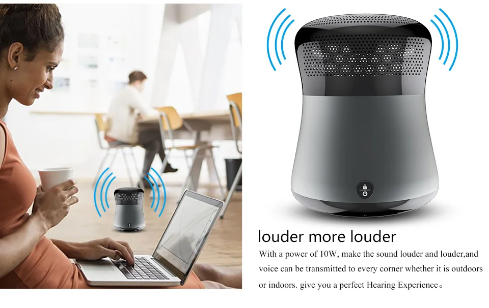 Mifa A3 осязаемый Bluetooth Беспроводной громкий Динамик звук 10WStereo для объемного звучания музыки Системы Водонепроницаемый звуковая панель с басами Динамик