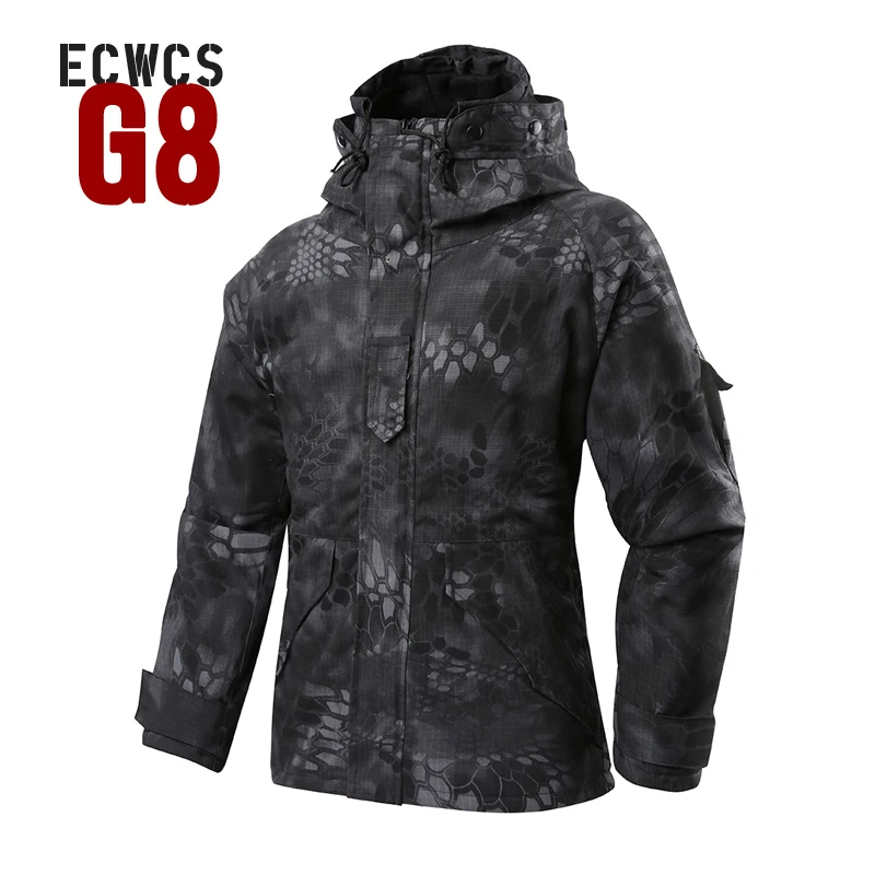 2019 Softshell M-65 Winter G8 ECWCS softshell hunting jacket men Windbreaker Typhon Hoody field hiking jacket Coat with Linner
