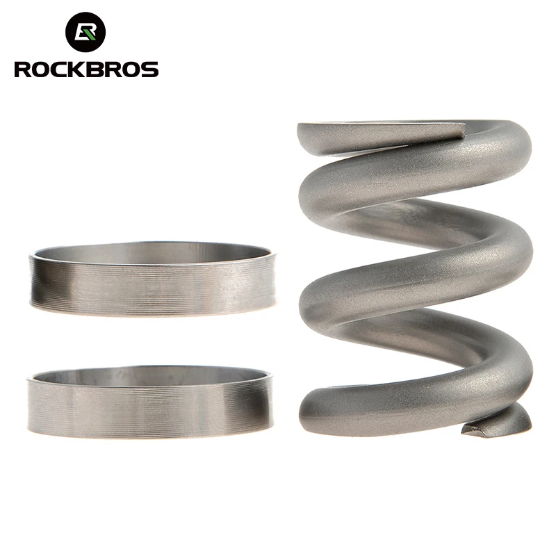 ROCKBROS велосипед велоспорт цикл титанового сплава 6AI4V( Gr5) задняя пружина пневматическая подвеска шок Shox для brompton, 4 цветы