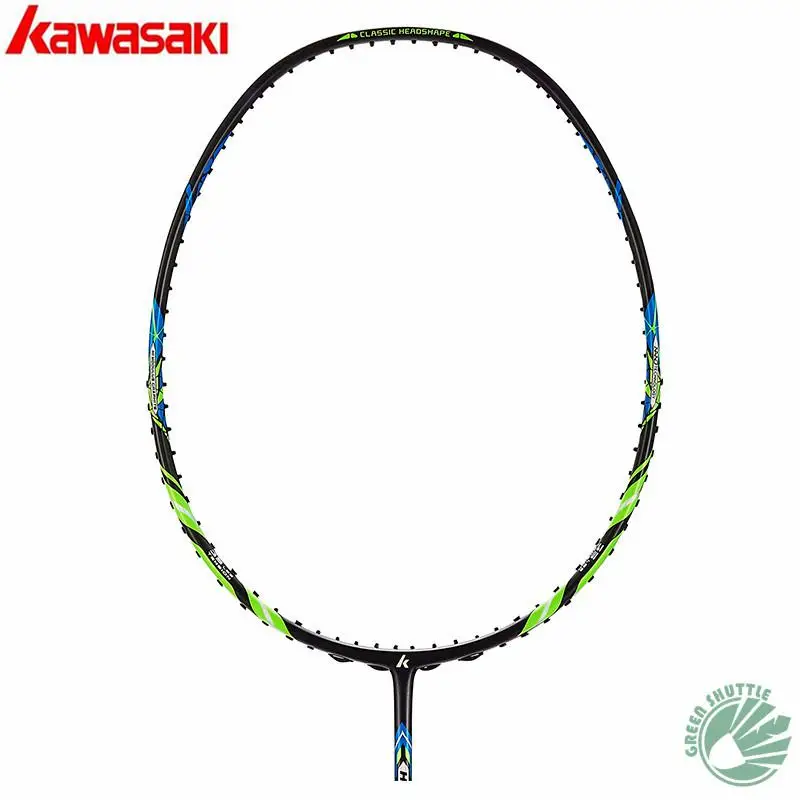 Натуральная Kawasaki 30 T, характеризующийся высокопрочными конструкциями углерода fiberr напряжения 666 Ad, ракетка для игры в бадминтон высокого напряжения G5 ракеток с подарком - Цвет: HT-666-AD
