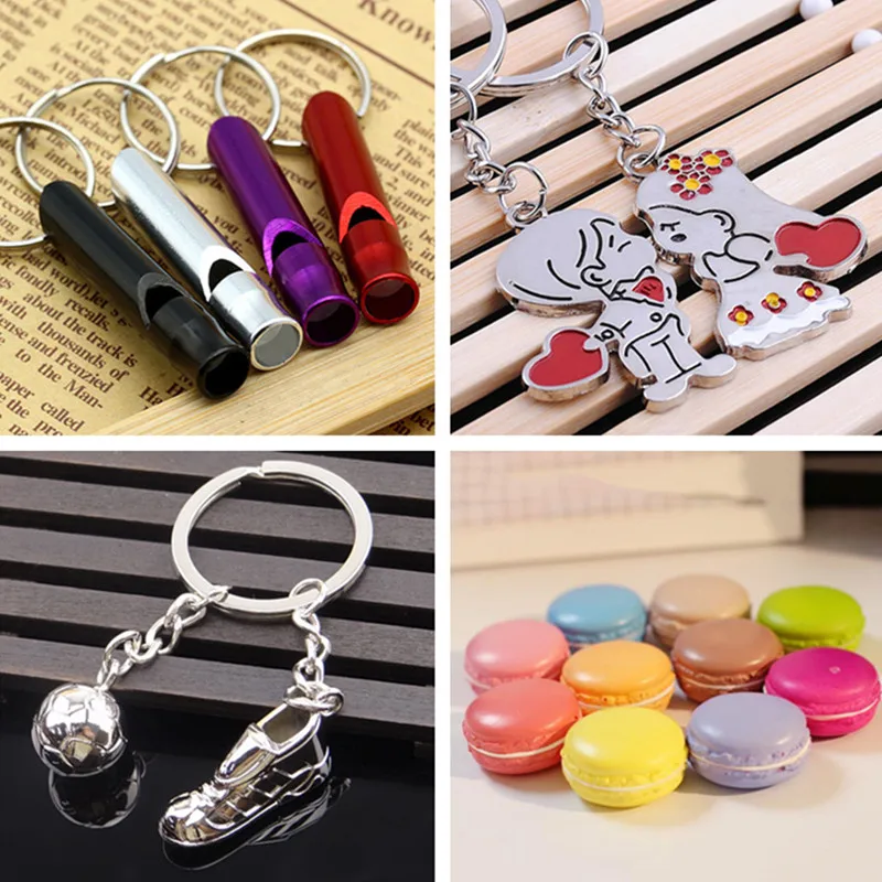 Брелок-подвеска для ключей Macarons Женская сумочка сумка брелок кольцо-держатель