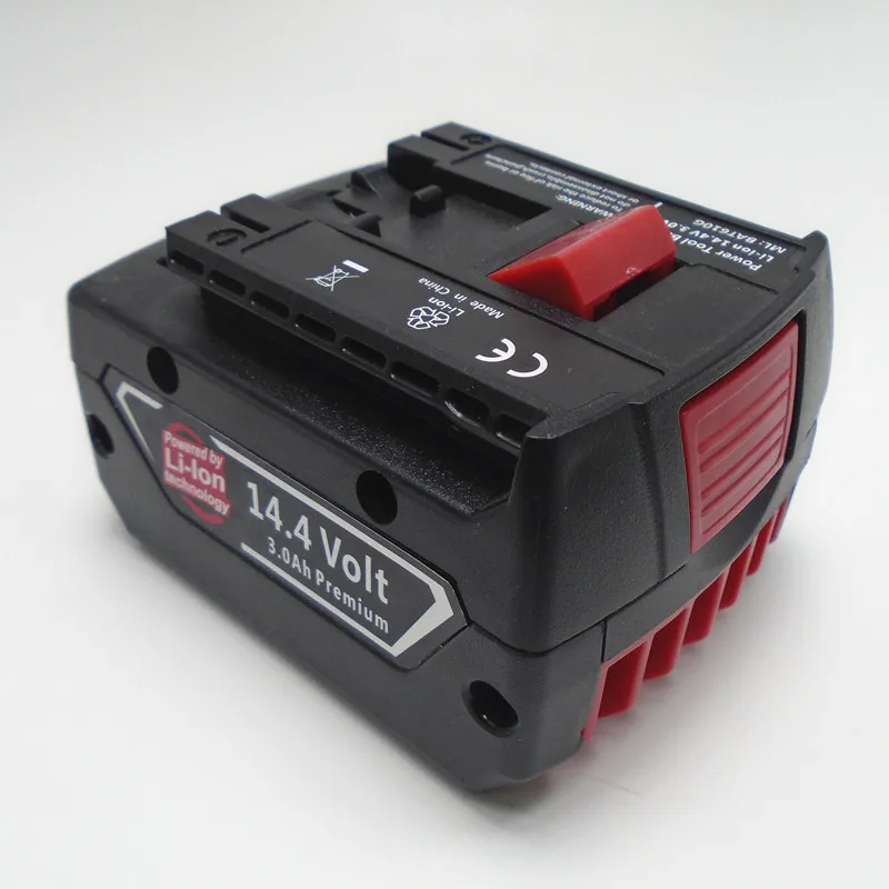14,4 V 5000mah литий-ионная аккумуляторная батарея для аккумуляторной электрической дрели BOSCH BAT607, BAT607G, BAT614, BAT614G