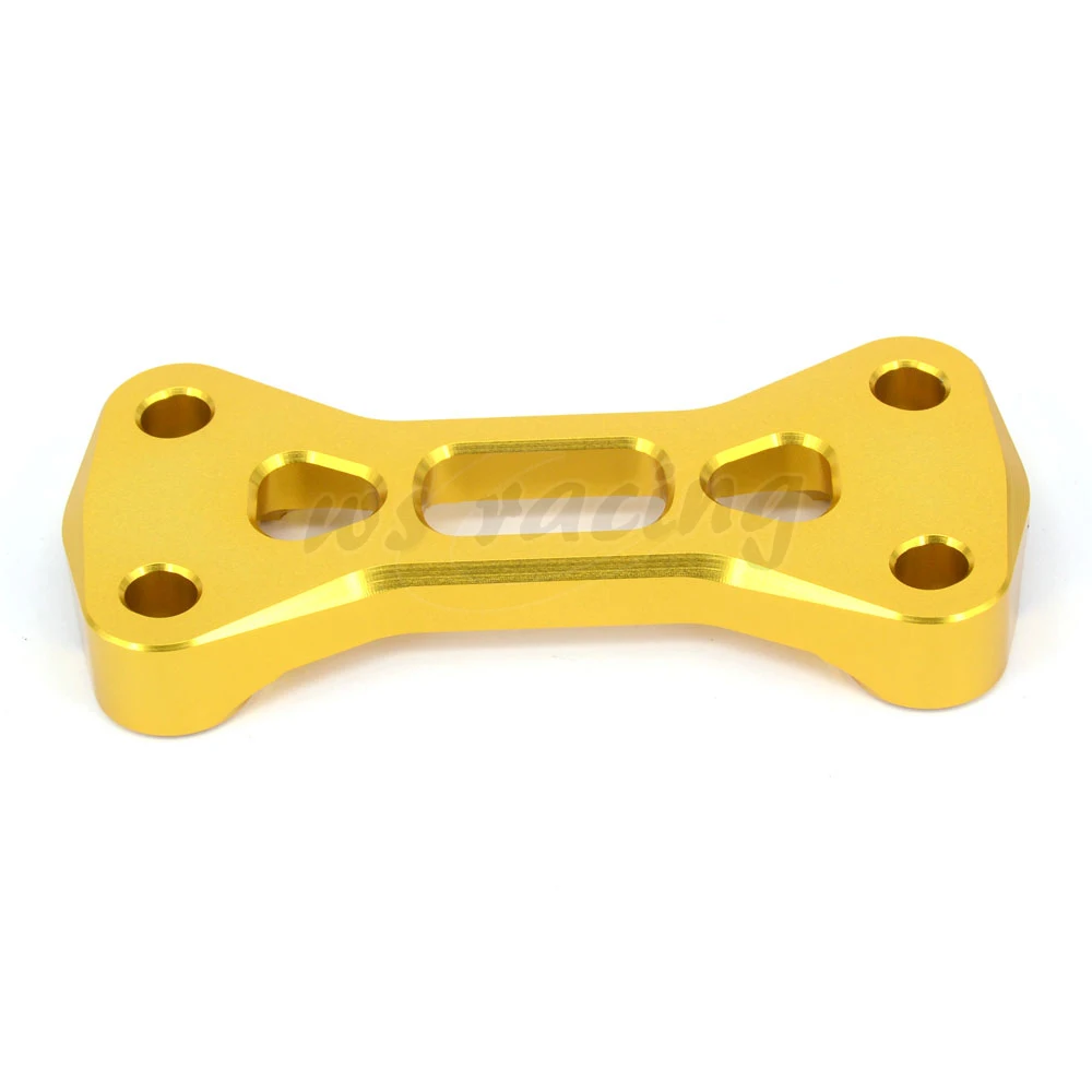 

3 Color 22MM Billet Handlebar Mount Top Bar Clamp For KX125 KX450F KX250F KX250 RM125 RMZ250 RM250 DRZ400S DRZ400R DRZ400SM