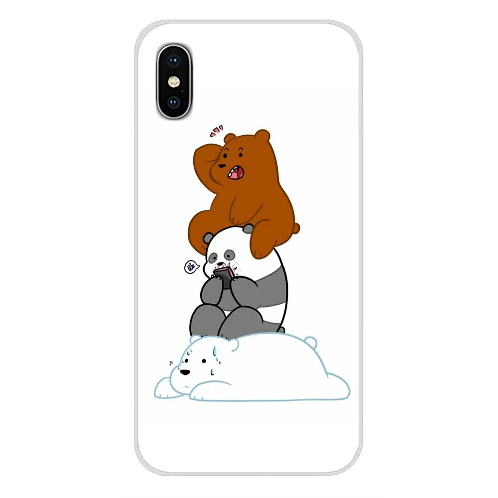 Мы Голый медведь для Xiaomi Redmi 4A S2 Note 3 3S 4 4X 5 Plus 6 7 6A Pro Pocophone F1 аксессуары чехлы