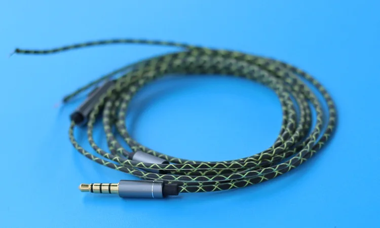 Diy кабель для наушников с микрофоном ie800 Python snake skin line|Кабели VGA| |