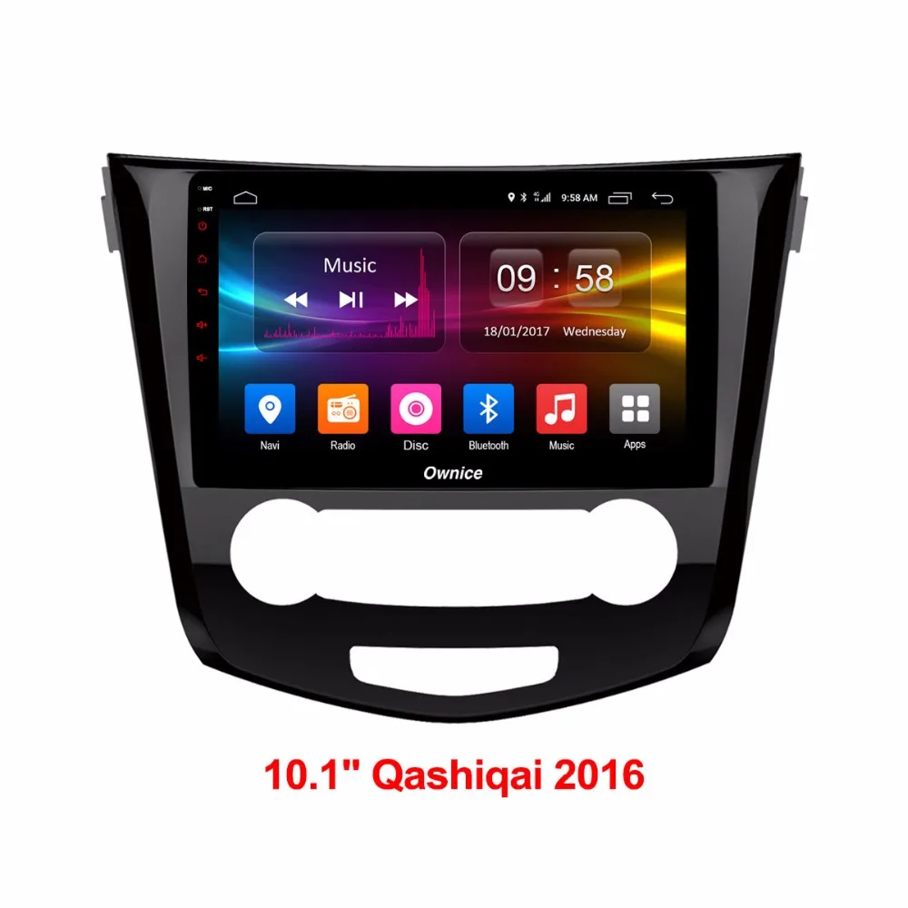 Android 6 0 Восьмиядерный 2 Гб ОЗУ + 32 ПЗУ автомобильный dvd плеер для Nissan Qashqai 2016 gps